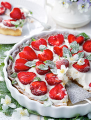 Strawberry tart