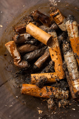 Cigarette butts - anti-smoke