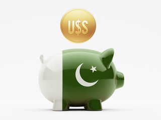 Pakistan Dollars Concept