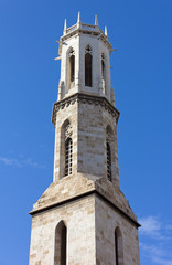 Fototapeta premium San Agustin Church Bell Tower in Valencia