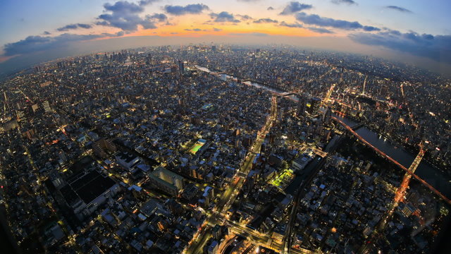 Tokyo Cityscape Time Lapse