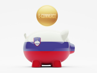 Slovenia E-Commerce Concept