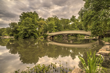 Bow bridge Central Park, New York City