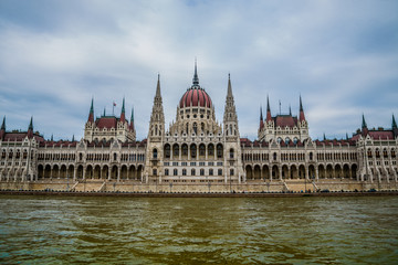 Fototapeta na wymiar Budapest Parliament.