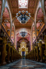 Fototapeta na wymiar Budapest synagogue.