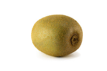 Juicy kiwi fruit isolated on white background