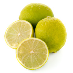 Fototapeta na wymiar Fresh green limes