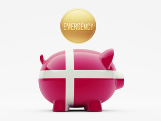 Denmark Emergency Concept