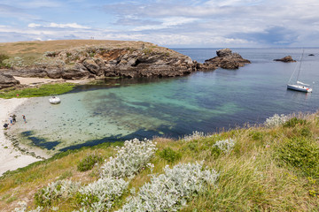 Pointe des poulains, belle île en mer