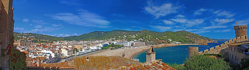 Obraz premium Tossa de Mar, Costa Brava, Spain
