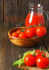 Tomatoes and juice