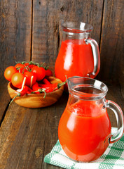 Tomatoes and juice