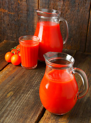Tomatoes and juice