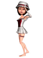 Female Toon Figure