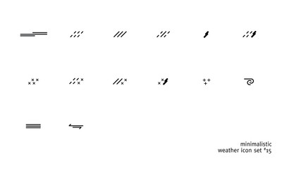 weather icon set 15