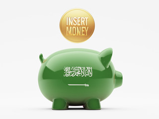 Saudi Arabia Insert Money Concept