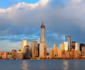 Downtown Manhattan skyline