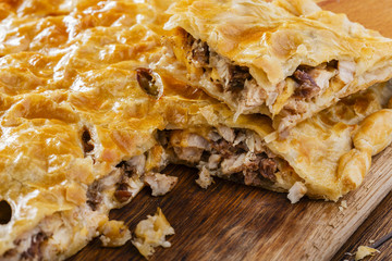 meat pie puff pastry