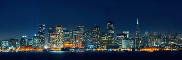 Poster Skyline van San Francisco © rabbit75_fot