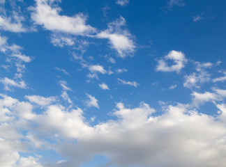 Obraz premium beautiful clouds in the blue sky