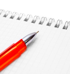 Pen and the calculator.