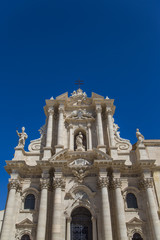 Fototapeta premium Syracuse cathedral in Sicily, Italy