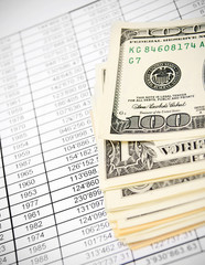 Dollars and documents.