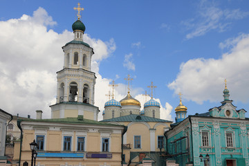 Fototapeta na wymiar Nikolsky cathedral. Kazan, Tatarstan