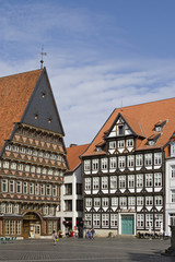 Fototapeta na wymiar Marktplatz Hildesheim