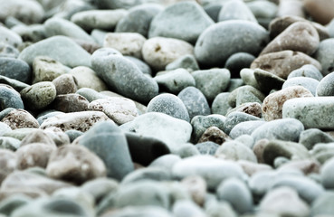 Sea pebbles