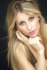 Fototapeta premium Beautiful Blonde Woman