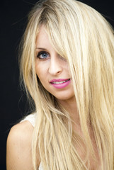 Naklejka premium Beautiful Blonde Woman