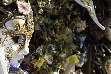 Venetian carnival masks