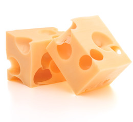 cheese isolated on white background cutout