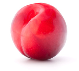 Fototapeta premium Sweet plum isolated on white background cutout