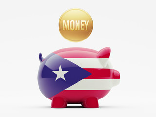 Puerto Rico Money Concept