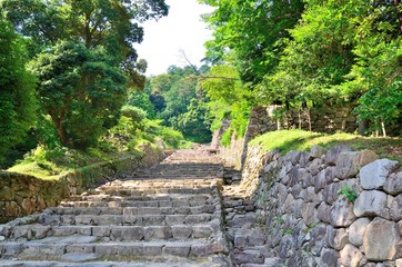 安土城跡大手道