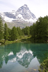 Naklejka premium Lago Blu