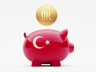 Turkey Oil Concept