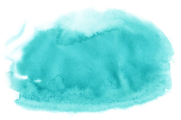 Watercolor element .