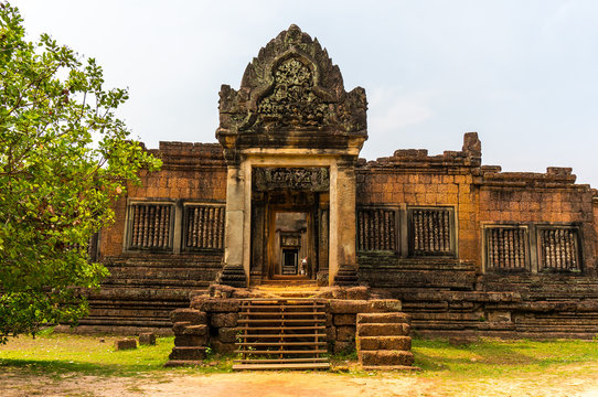Banteay Samre Temple Entrance in Siem Reap, Cambodia