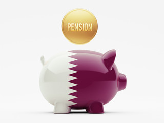 Qatar Pension Concept