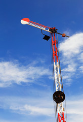 Railroad semaphore