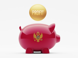 Montenegro. Profit Concept.