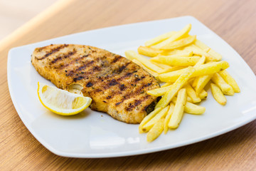 Grilled swordfish