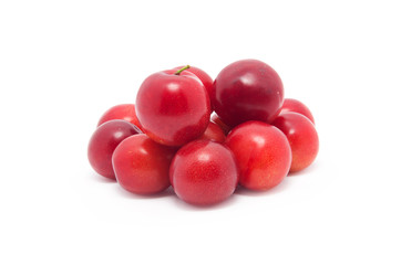 Ripe plum fruit