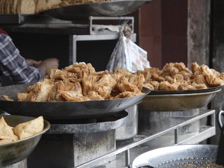 Mercado en Amritsar (India)