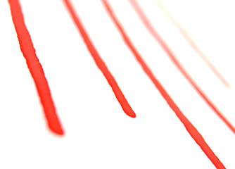 Red lines. On a white background.