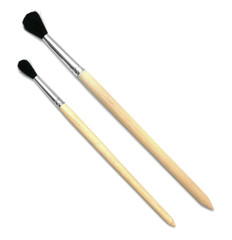 Brushes for drawing. On a white background.