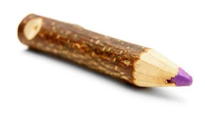 Cosmetic Pencil. On a white background.